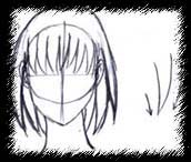 Spiked hair front view 2